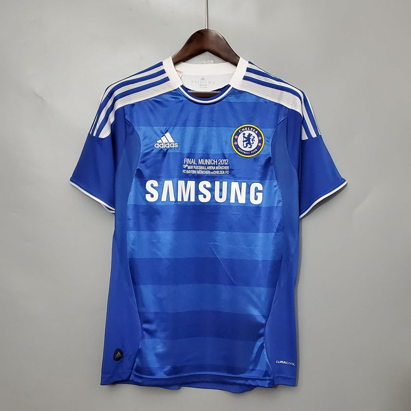 Camisa Retrô Chelsea FC 2012/12 Home Champions League Edition