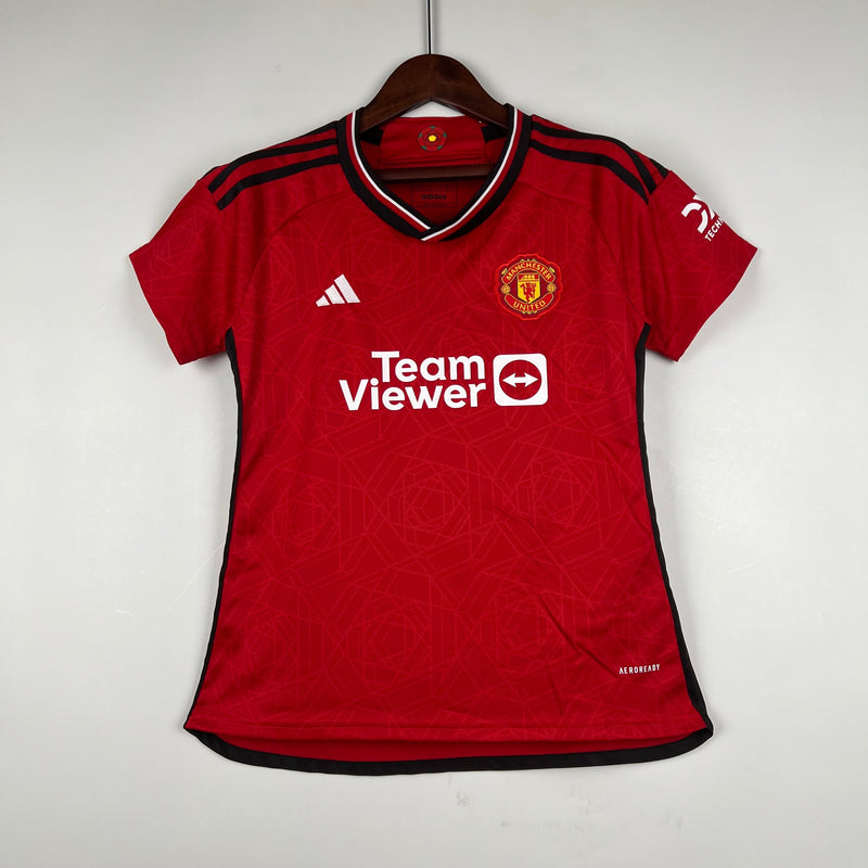 Camisa Manchester United I 23/24 - Feminina