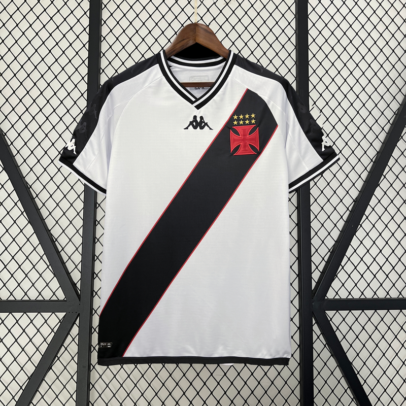 CAMISA LANÇAMENTO DO VASCO 24/25 BRANCO E PRETO