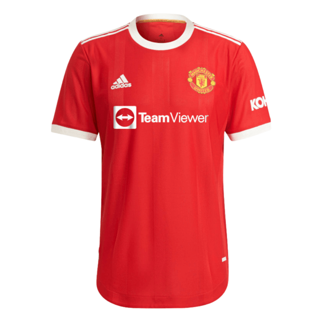 Camisa Manchester United I  21/22 - Adidas Torcedor Masculina - Vermelha