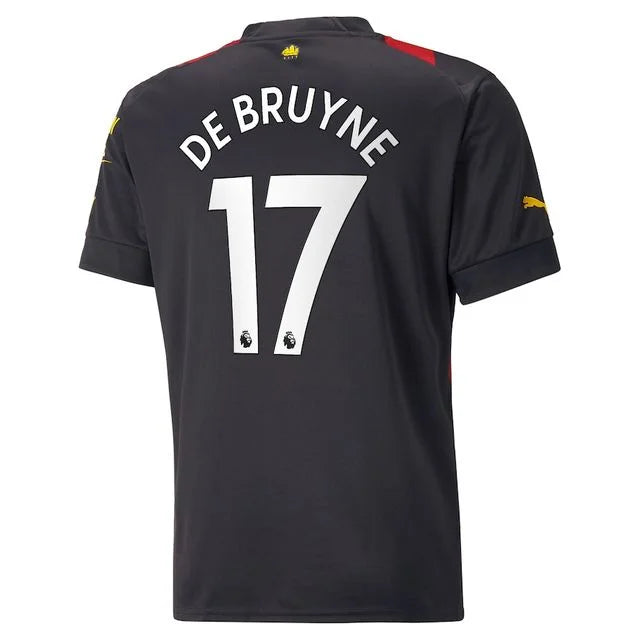 Camisa Manchester City II 22/23 - Puma Torcedor Masculina Personalizada DE BRUYNE N° 17